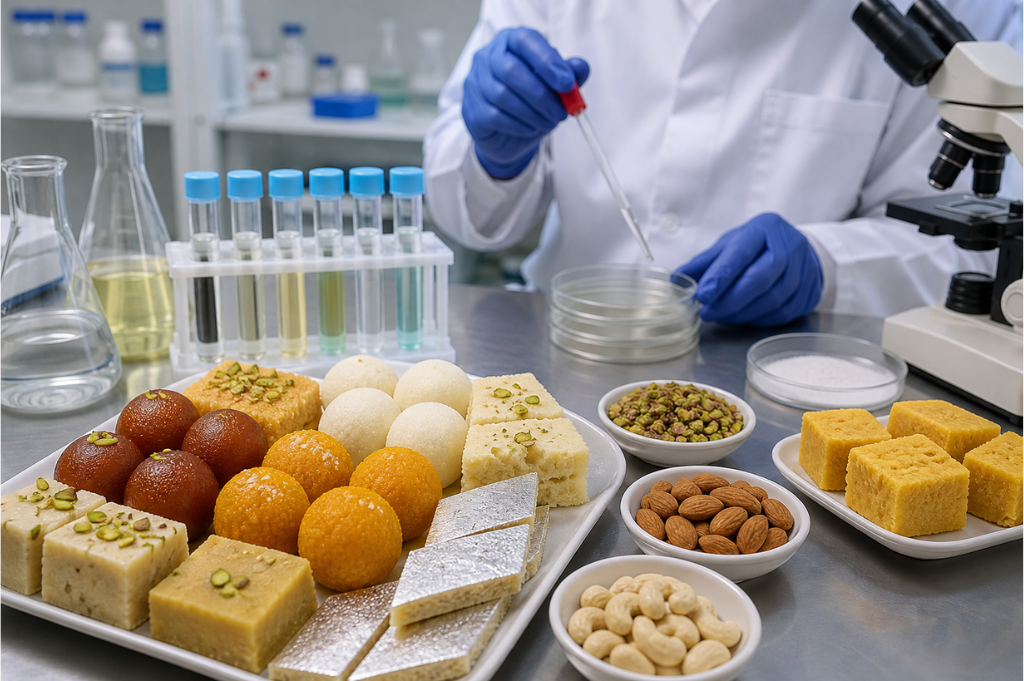 What Tests Are Required for Indian Sweets? A Guide for Manufacturers